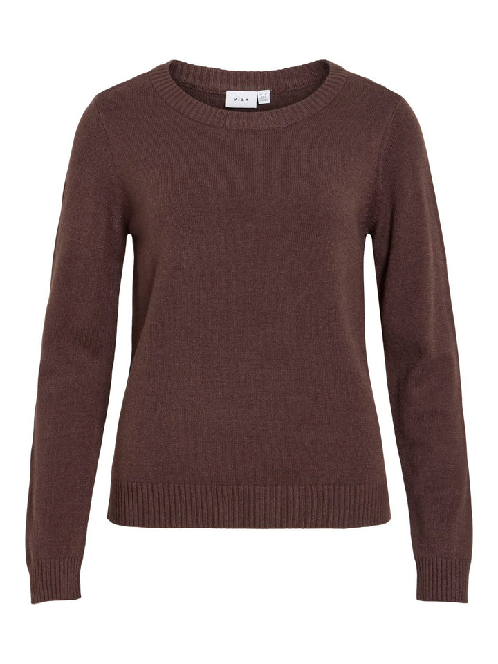 Viril O-Neck L/s  Knit Top - Noos