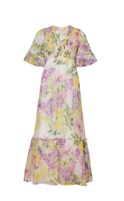 Organza Smocking Dress