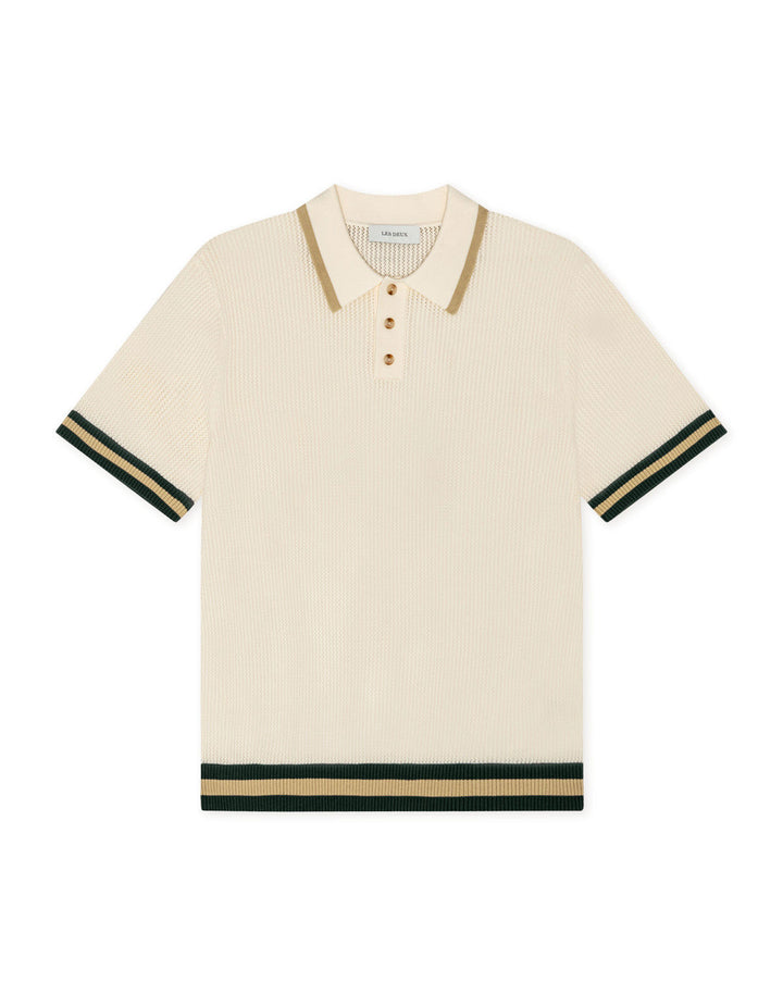Lace Knitted Polo