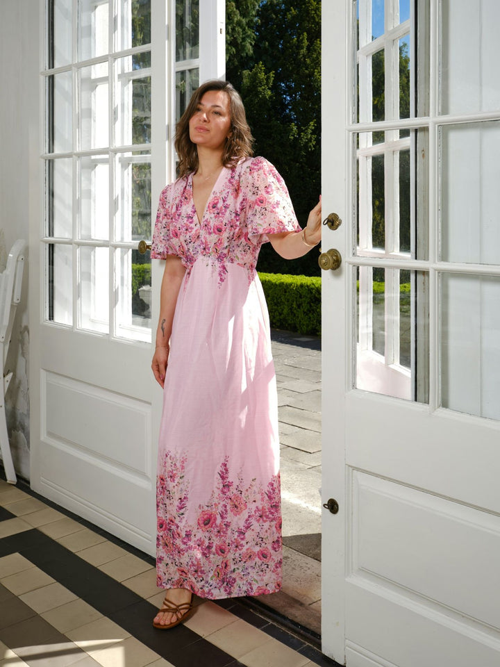 Serna Flower Print Dress