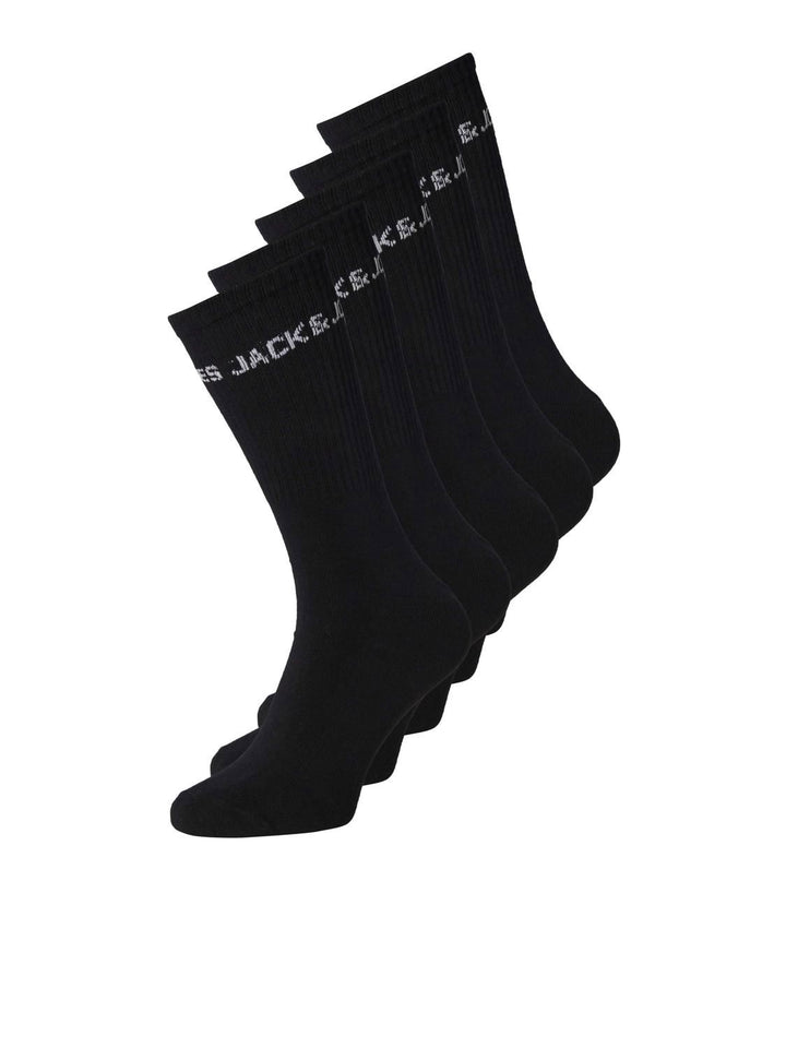 Jacbasic Logo Tennissock 5 Pack Noos Jnr