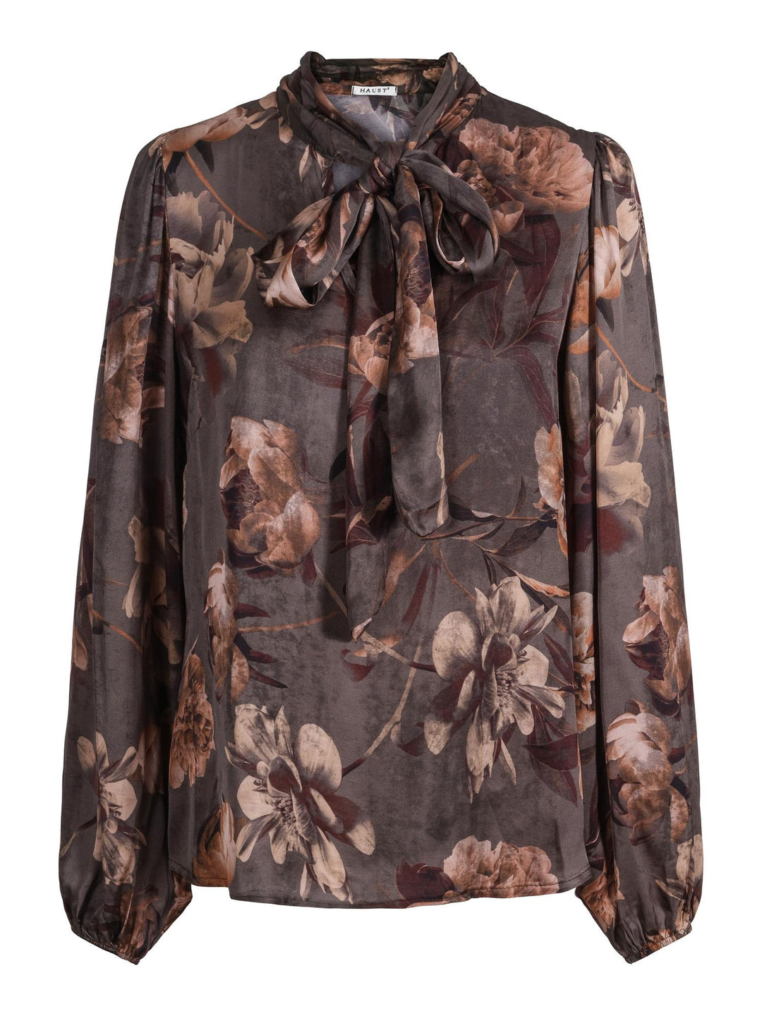Tie Satin Blouse