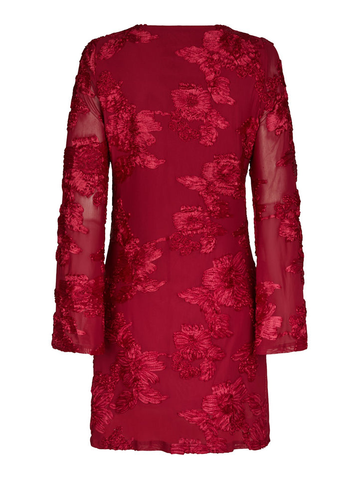 Dirina Big Flower Mesh Dress