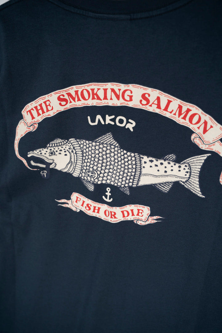 The Smoking Salmon Back T-Shirt