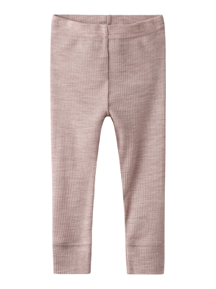 NBNWAX WOOL RIB LEGGING NOOS
