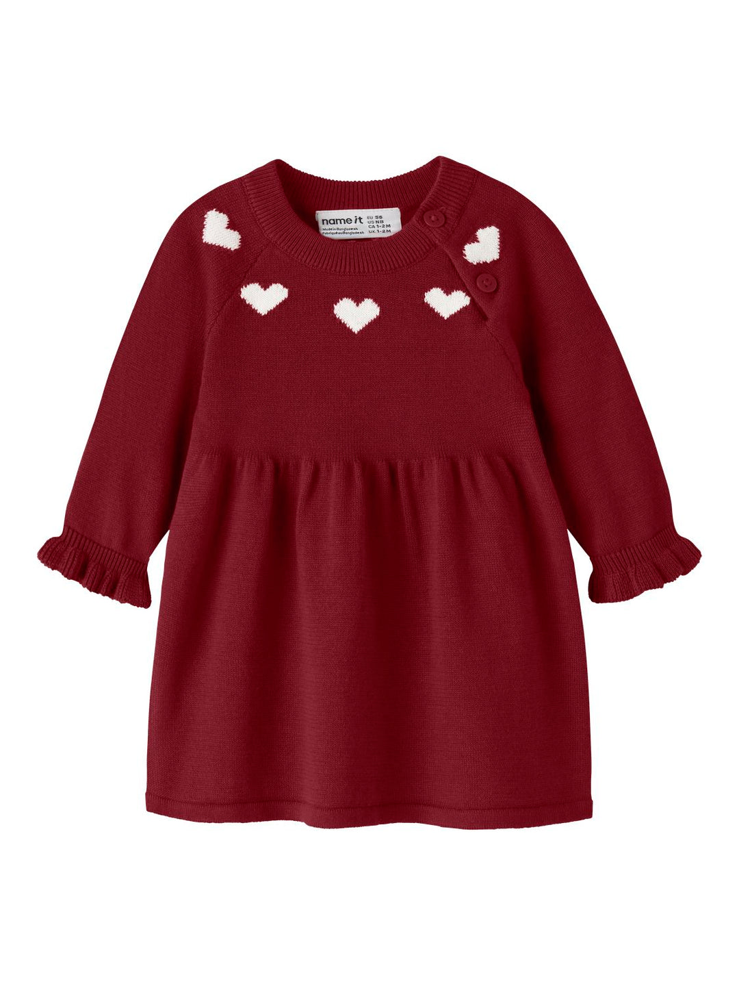 NBFRISSE LS KNIT DRESS