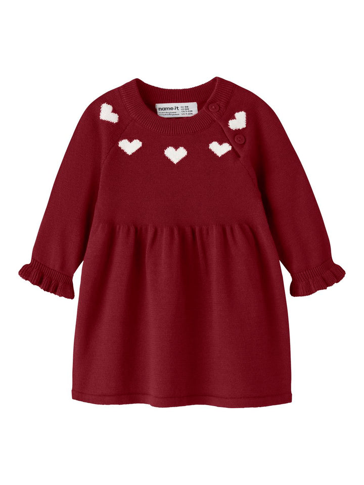 NBFRISSE LS KNIT DRESS