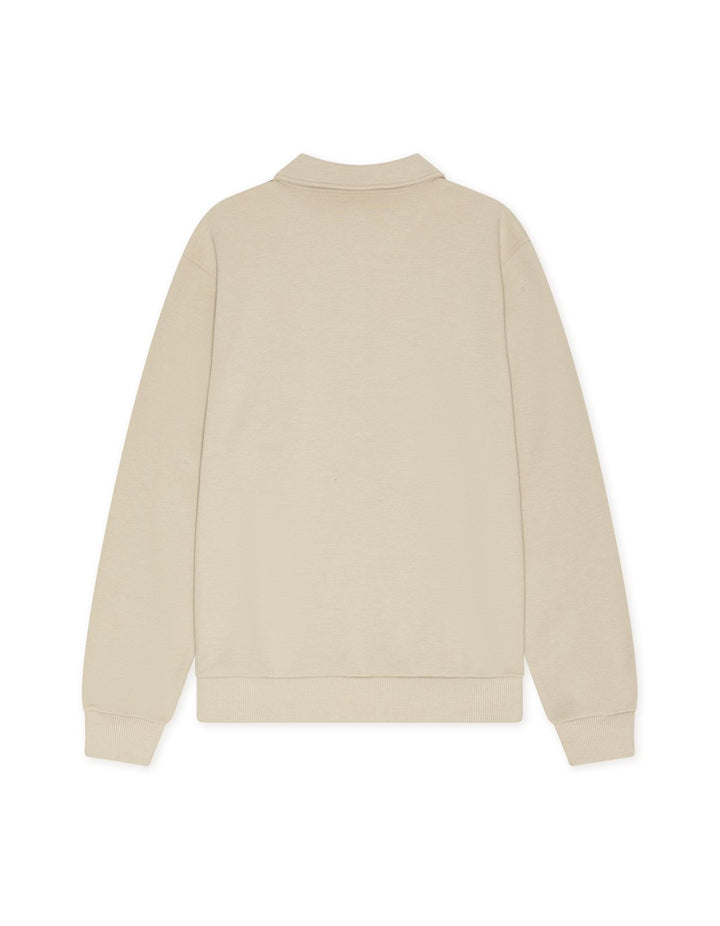 Piqué Polo Sweatshirt