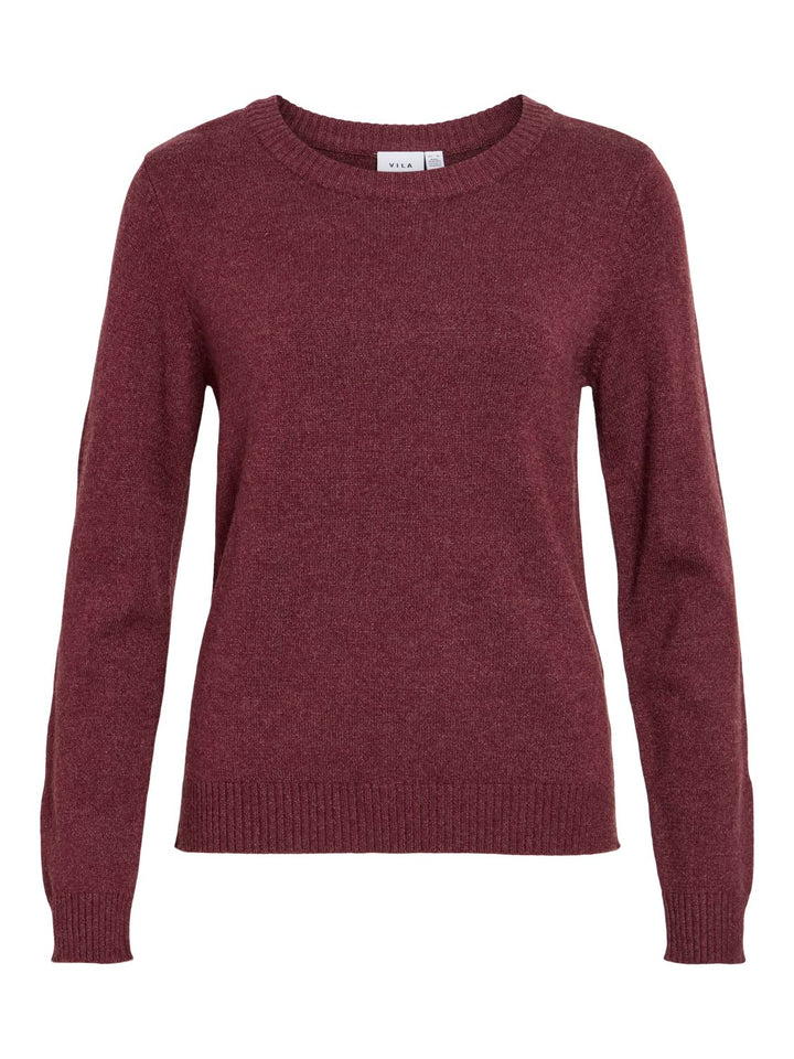 Viril O-Neck L/s  Knit Top - Noos
