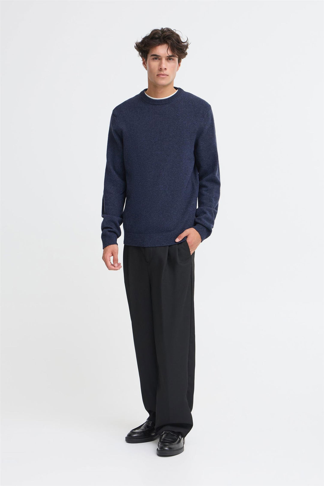 Cfkarl Lambswool Crew Neck Kni