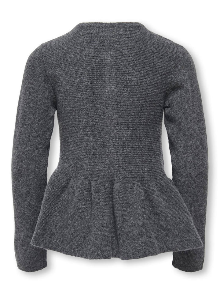 KOGPIRUET PEPLUM CRDIGAN