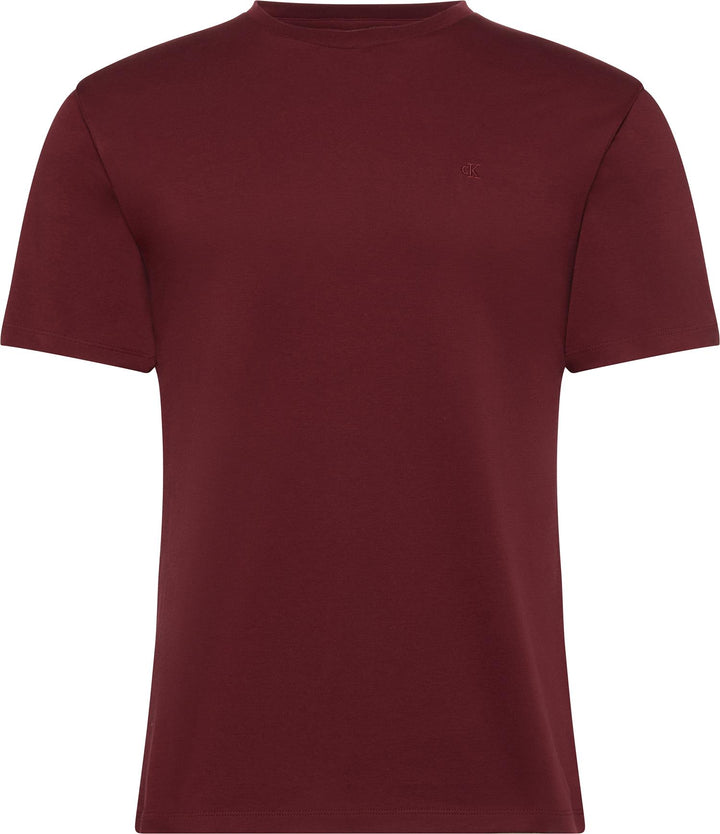 Ss Supima Chest Emb Crewneck Tee