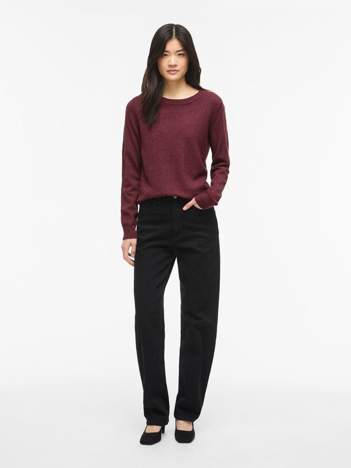 Viril O-Neck L/s  Knit Top - Noos