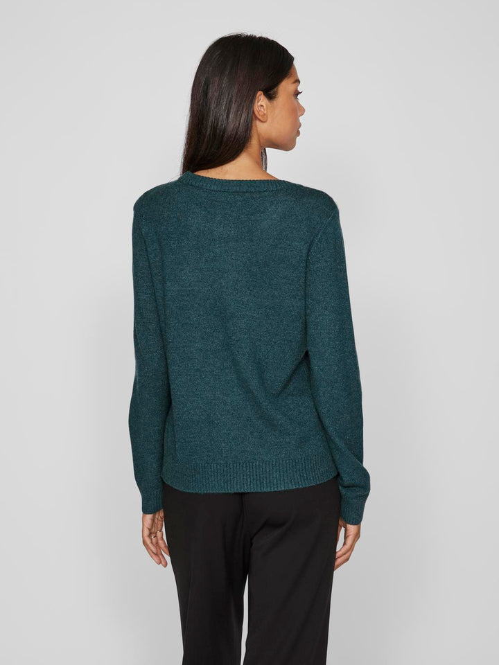 Viril O-Neck L/s  Knit Top - Noos