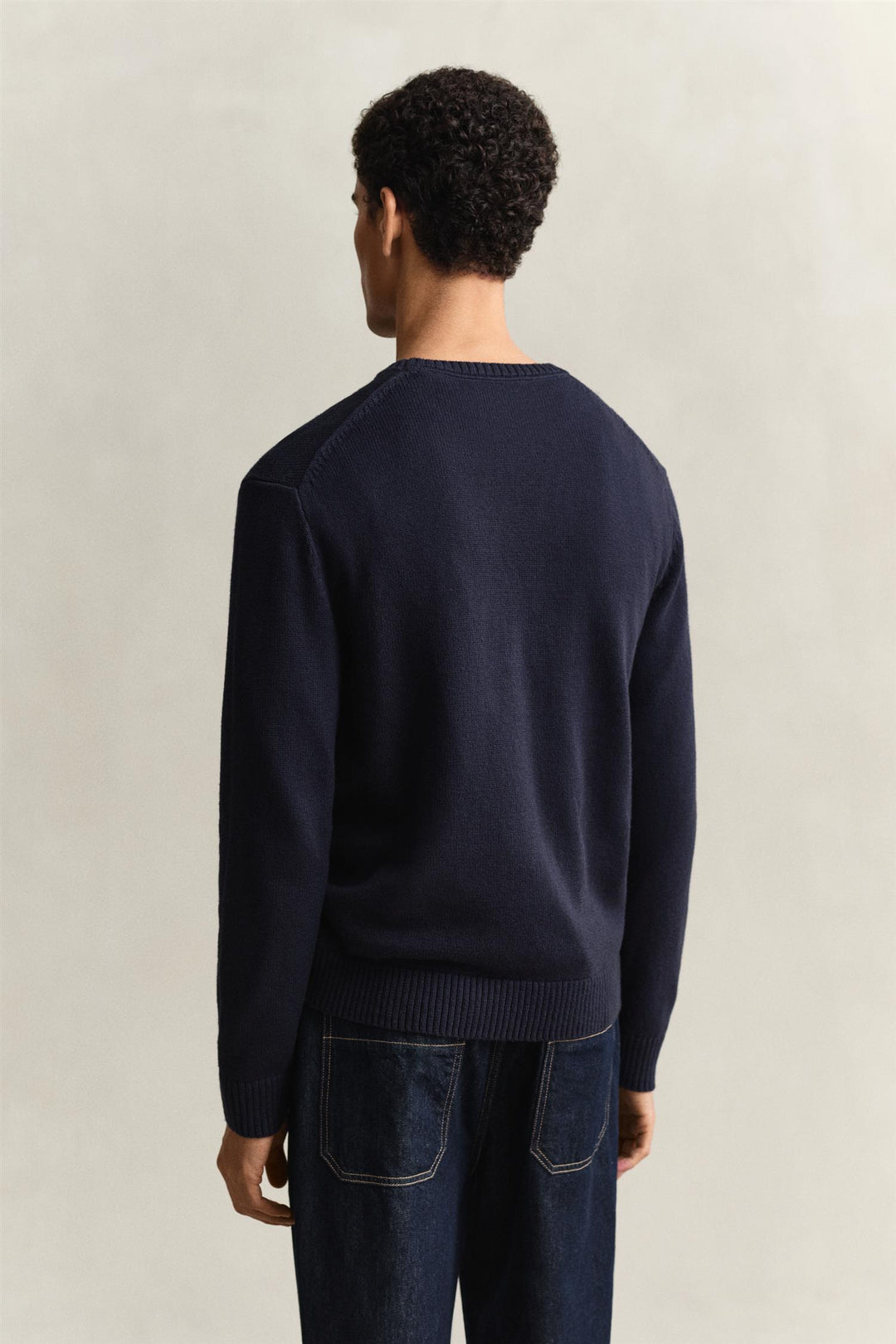 Cotton Blend C-Neck