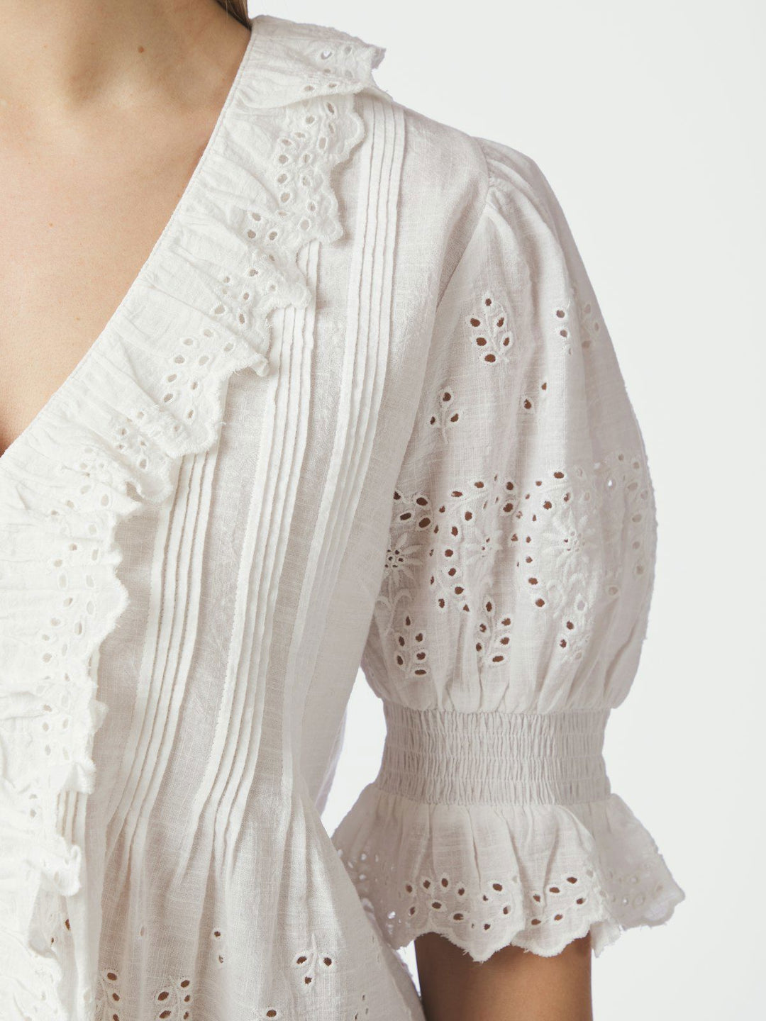 Talise Emb Blouse