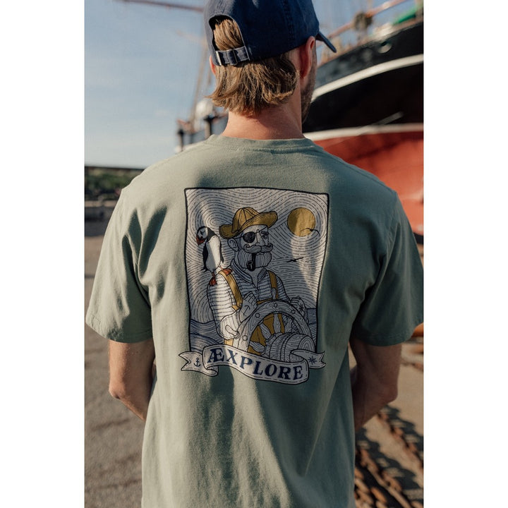 Sea Parrot & Shipster Back T-shirt