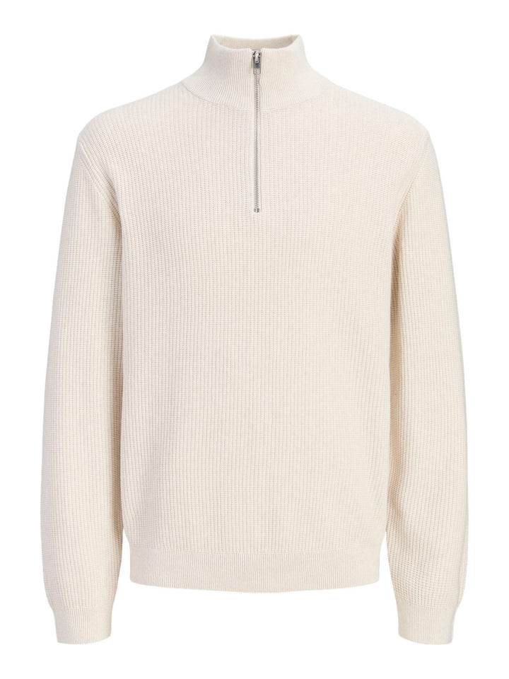 JPRBLACONNOR KNIT HALF ZIP JNR