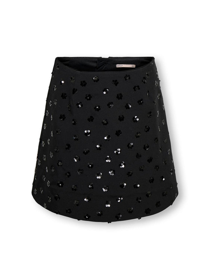 KOGNANNA SEQUIN DETAIL SKIRT