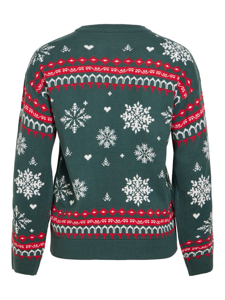 Vimaria Christmas L/s O-Neck Knit/ka