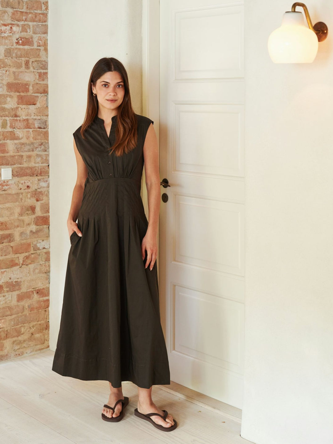 Irena Poplin Dress