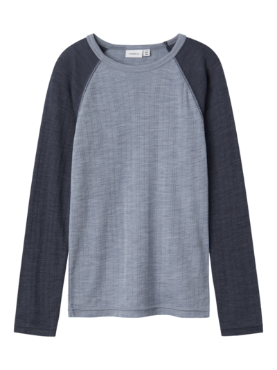 NKMWANG WOOL NEEDLE LS TOP