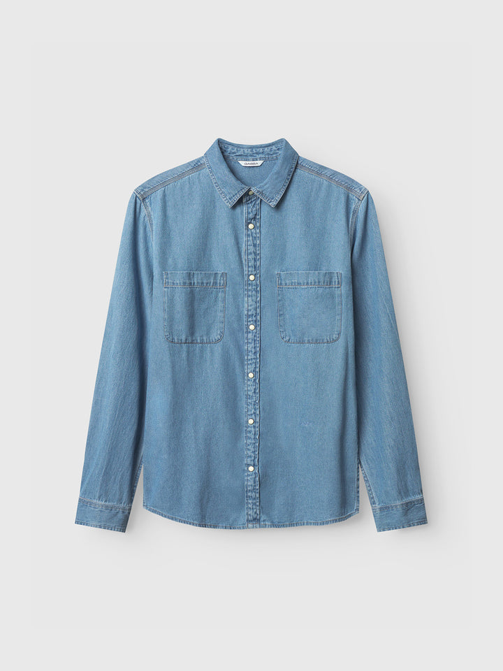 Sven Reg Denim Ls