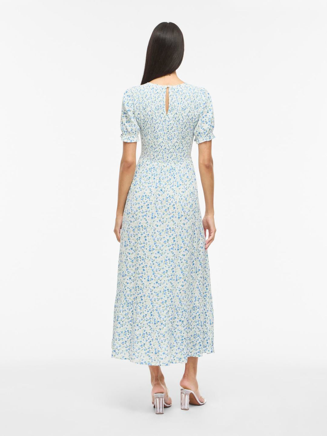 Vigreis S/s O-Neck Ankle Dress/rn