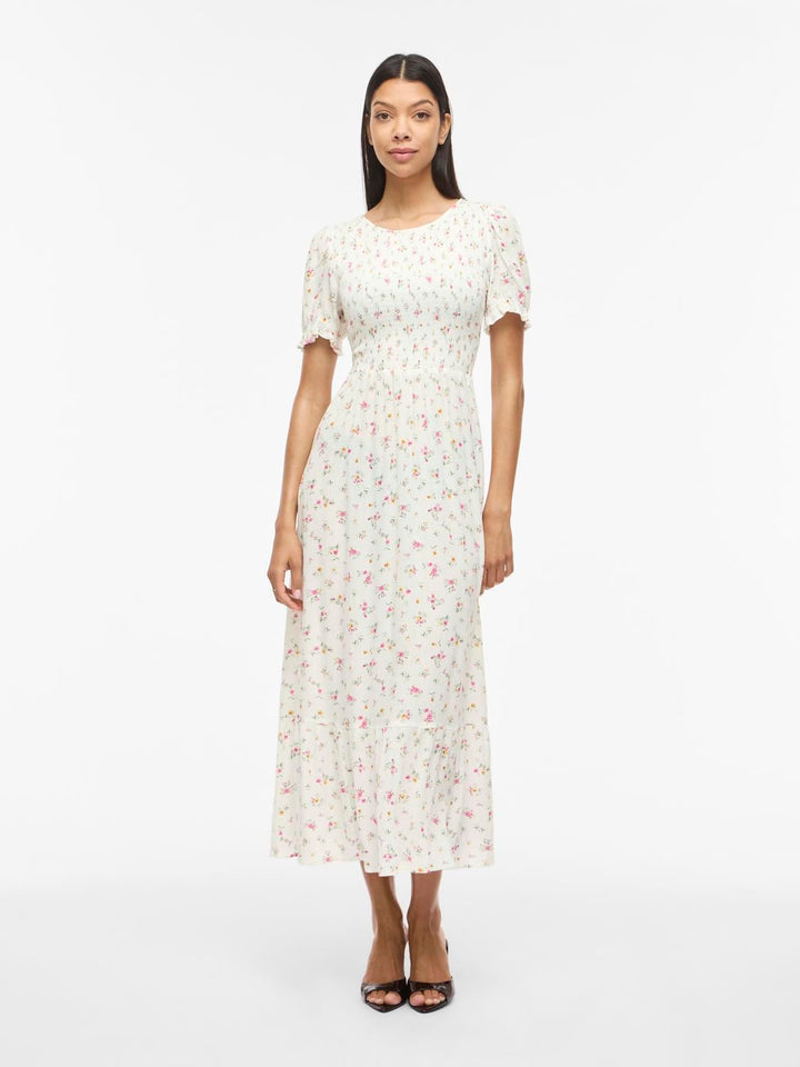 Vigreis S/s O-Neck Ankle Dress/rn