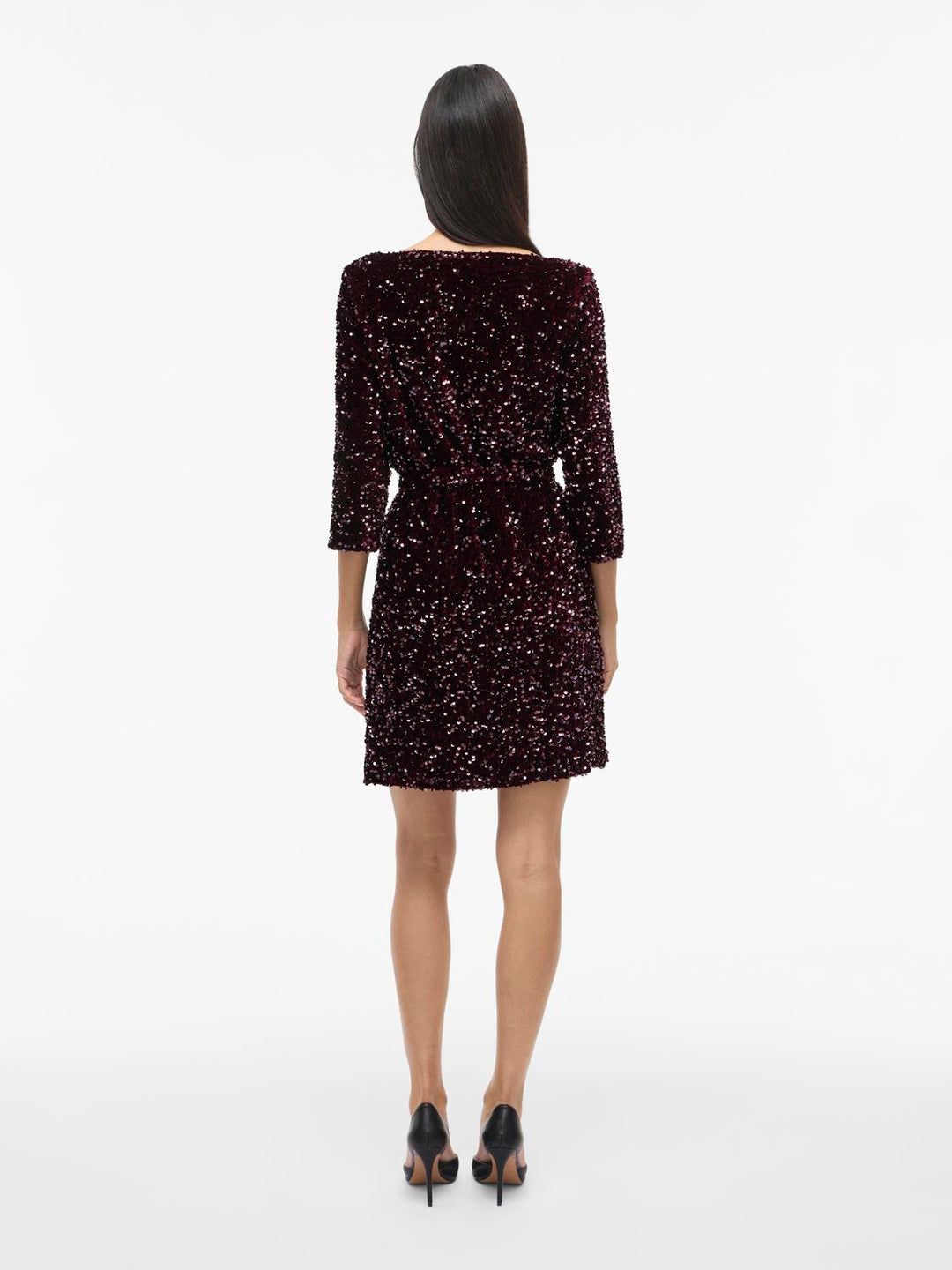Vifaith Boatneck 3/4 Dress/r