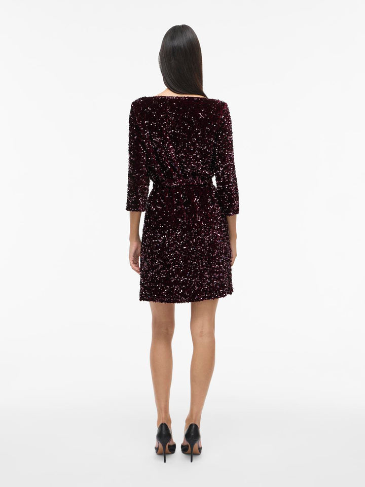 Vifaith Boatneck 3/4 Dress/r