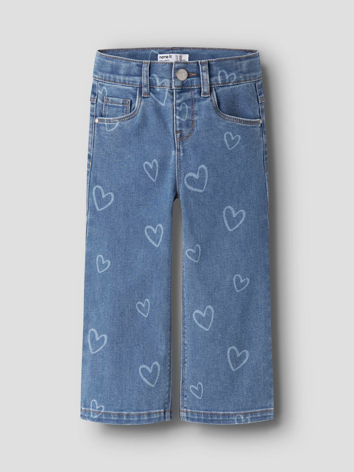 Nmfrose Wide Aop Jeans 4044-On Noos