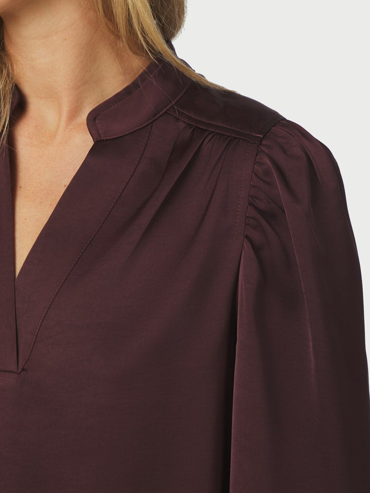 Rosslyn Heavy Sateen Blouse
