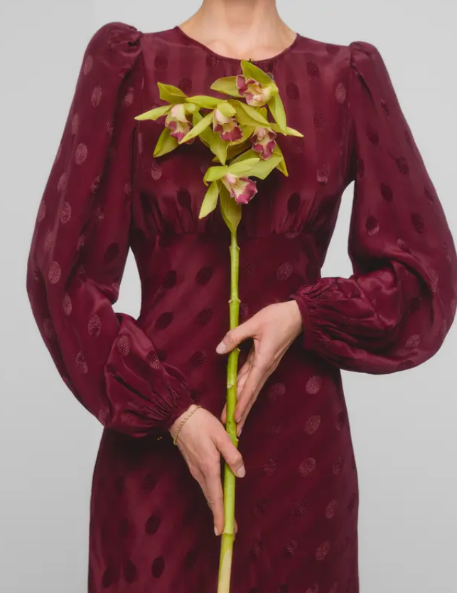 Viscose Flounce Dress