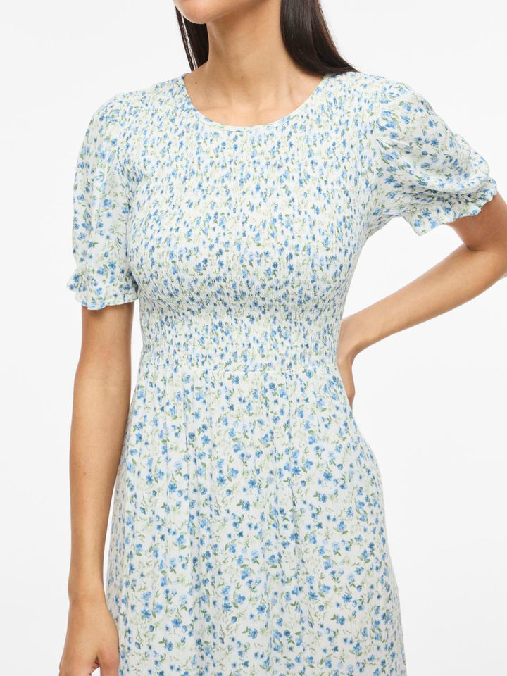 Vigreis S/s O-Neck Ankle Dress/rn