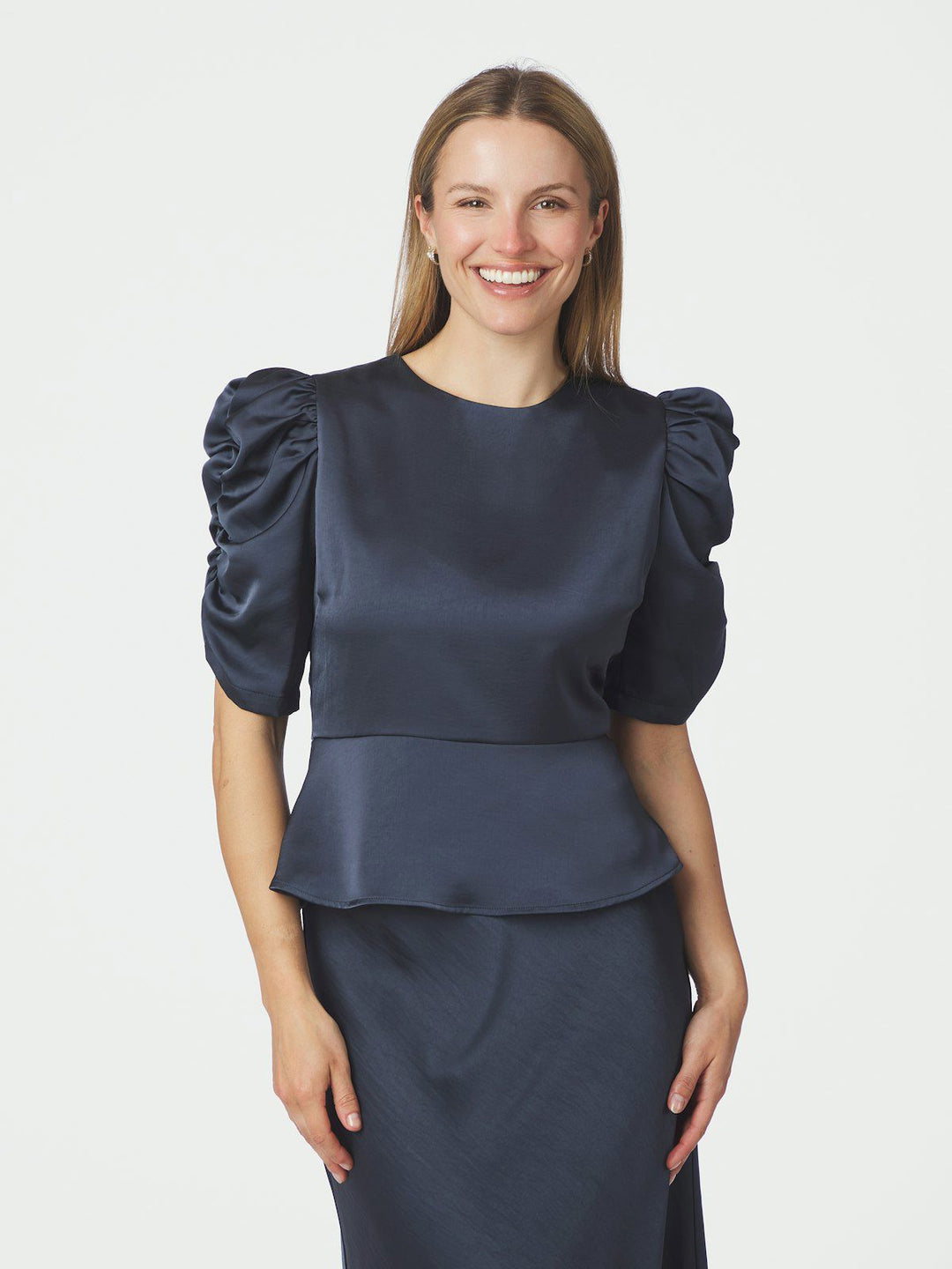 Benua Heavy Sateen Blouse