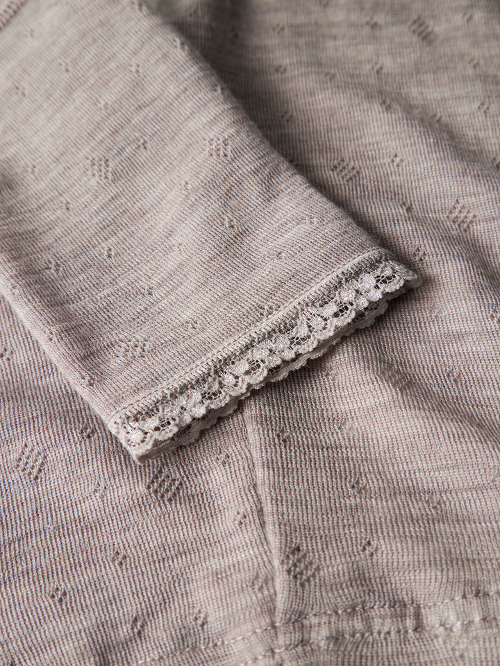 NMFWANG WOOL NEEDLE LEGGING NOOS