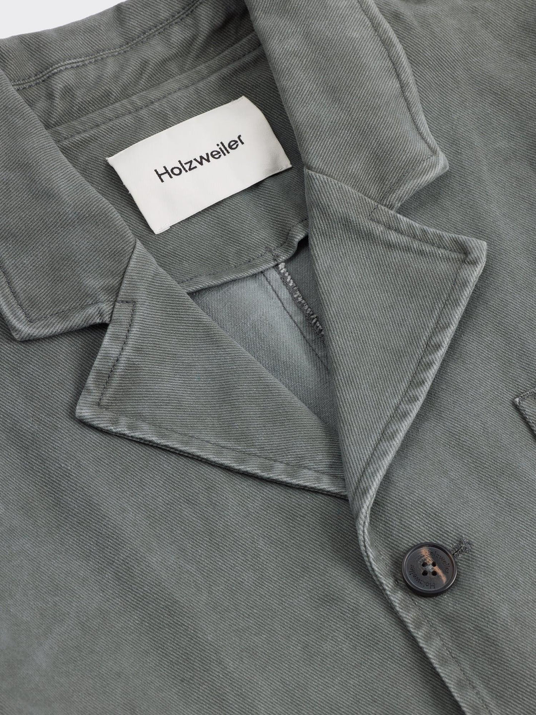 Relaxed Twill Blazer