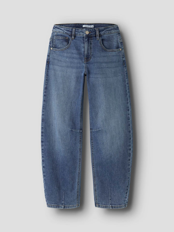NKFBELLA BARREL JEANS