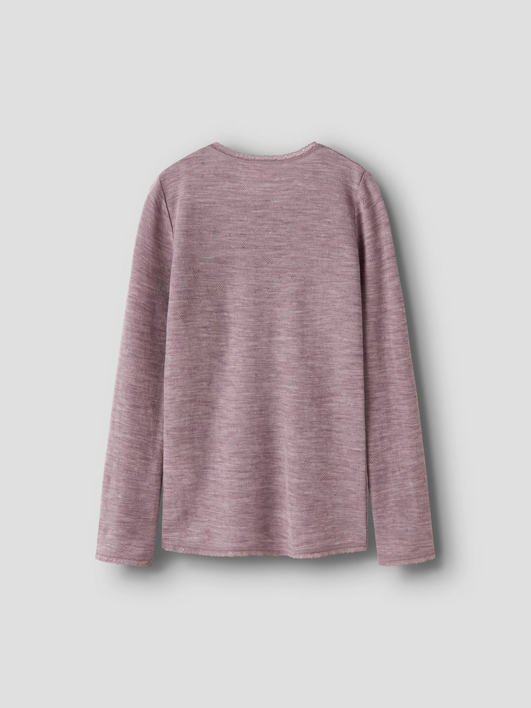 NKFWANG WOOL NEEDLE LS TOP SOLID