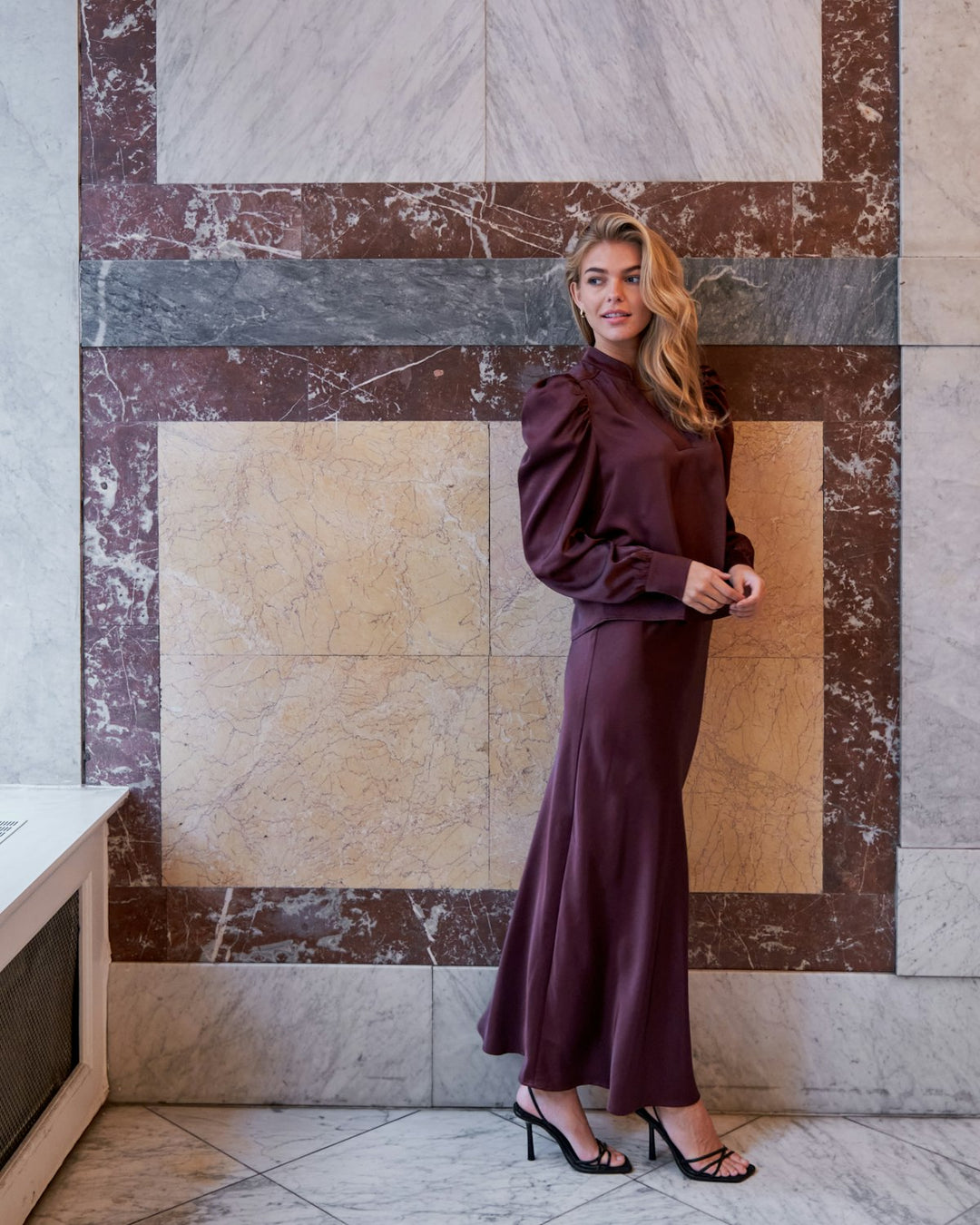 Rosslyn Heavy Sateen Blouse