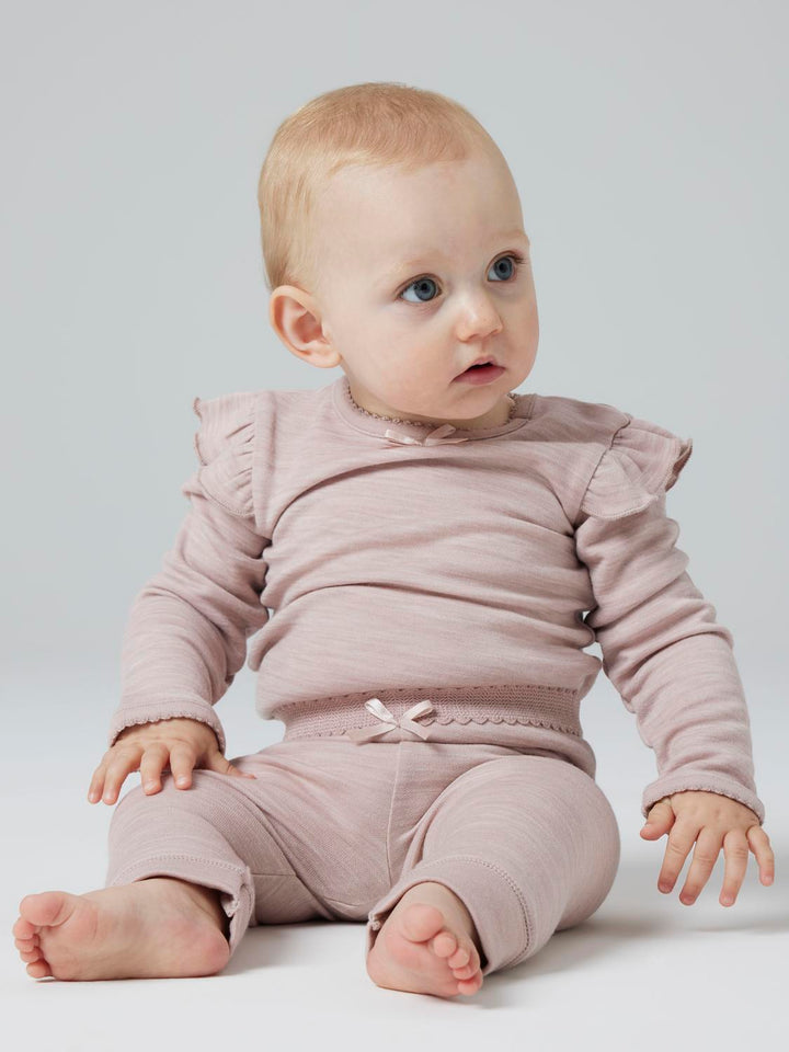 NBFWYLA ULL/VISCOSE LEGGING