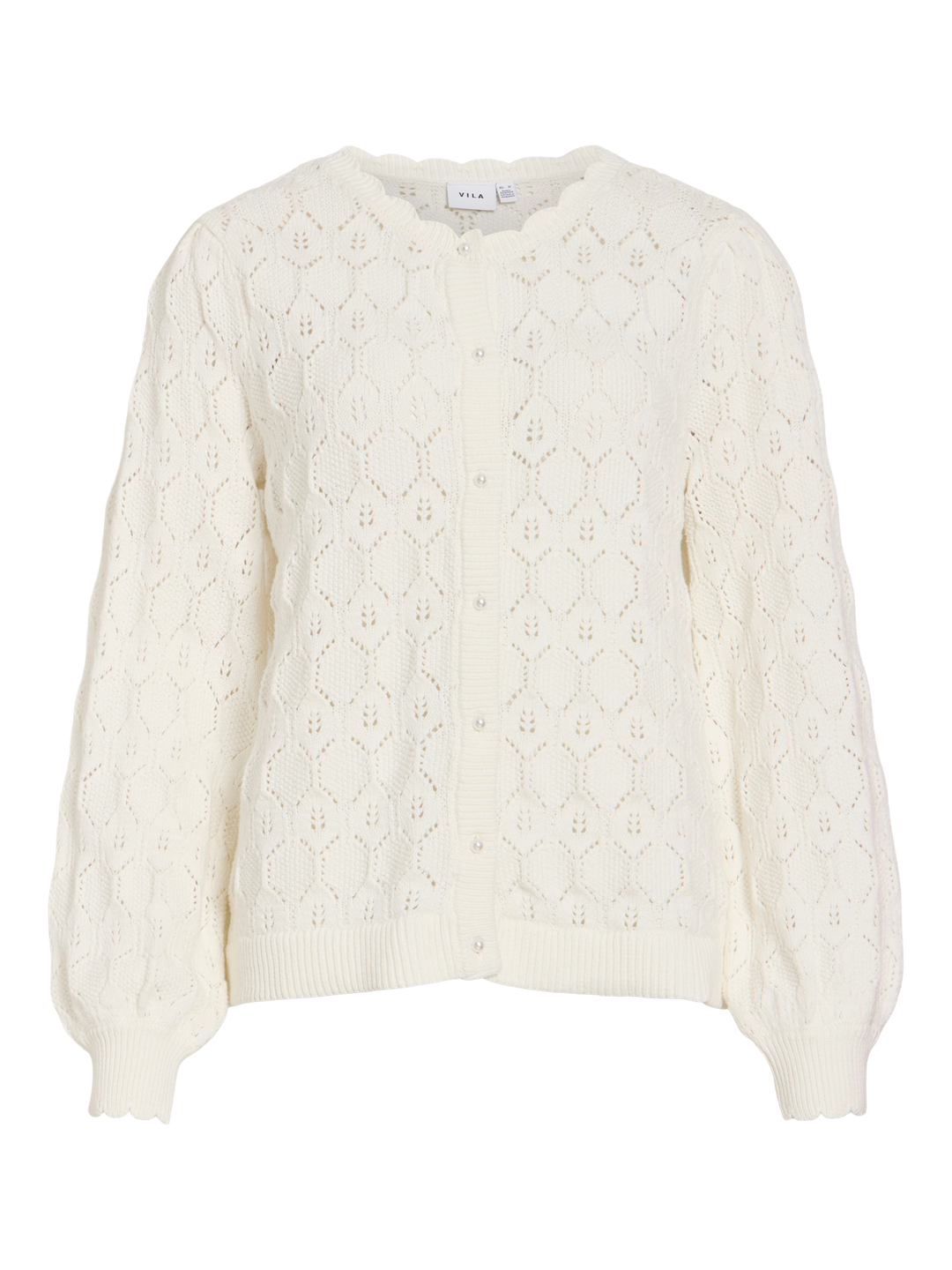 Vilowen L/s O-Neck Knit Cardigan/pb/r/1