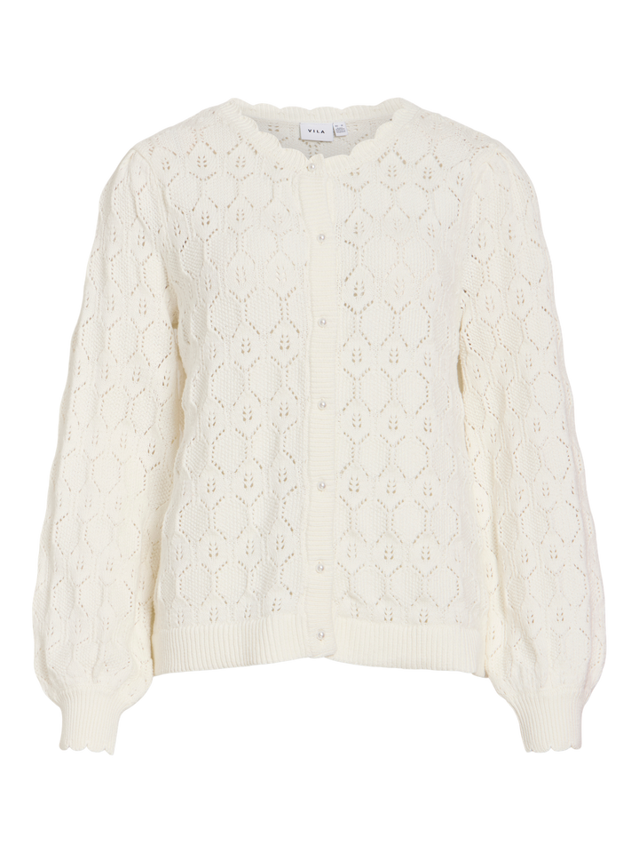 Vilowen L/s O-Neck Knit Cardigan/pb/r/1