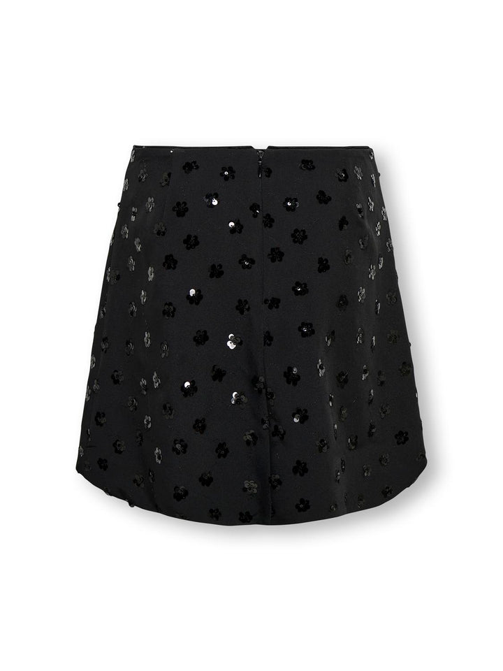 KOGNANNA SEQUIN DETAIL SKIRT