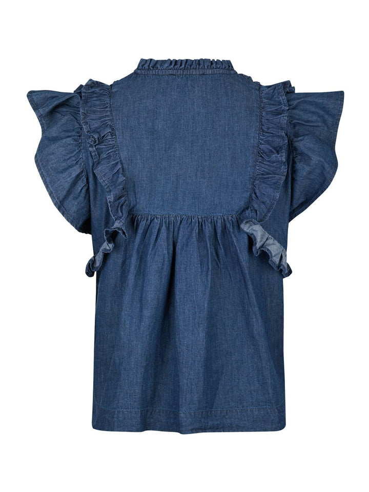 Jayla Denim Top