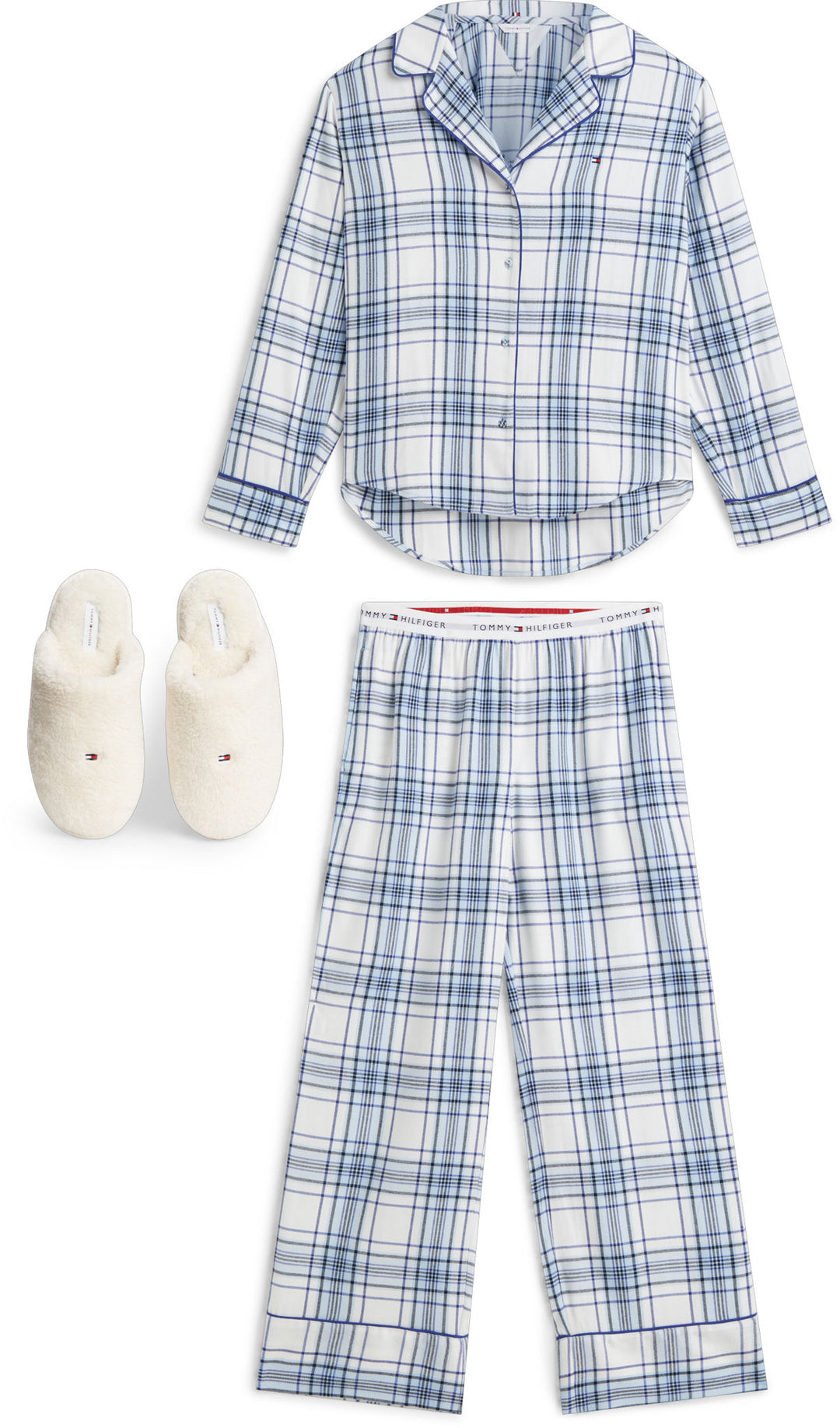 GIFT LS FLNL SHIRT SET SLIPPERS