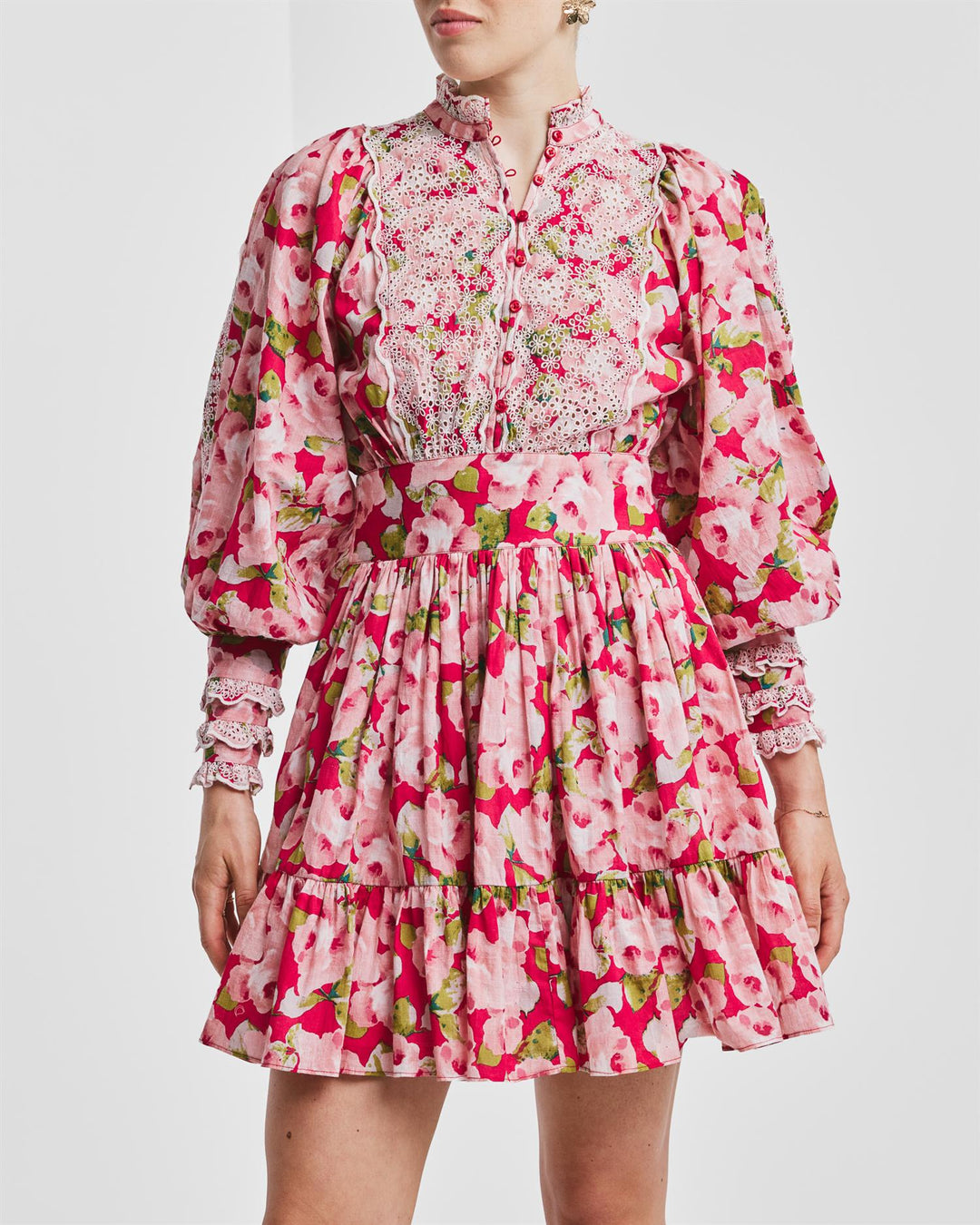 Cotton Slub Mini Dress