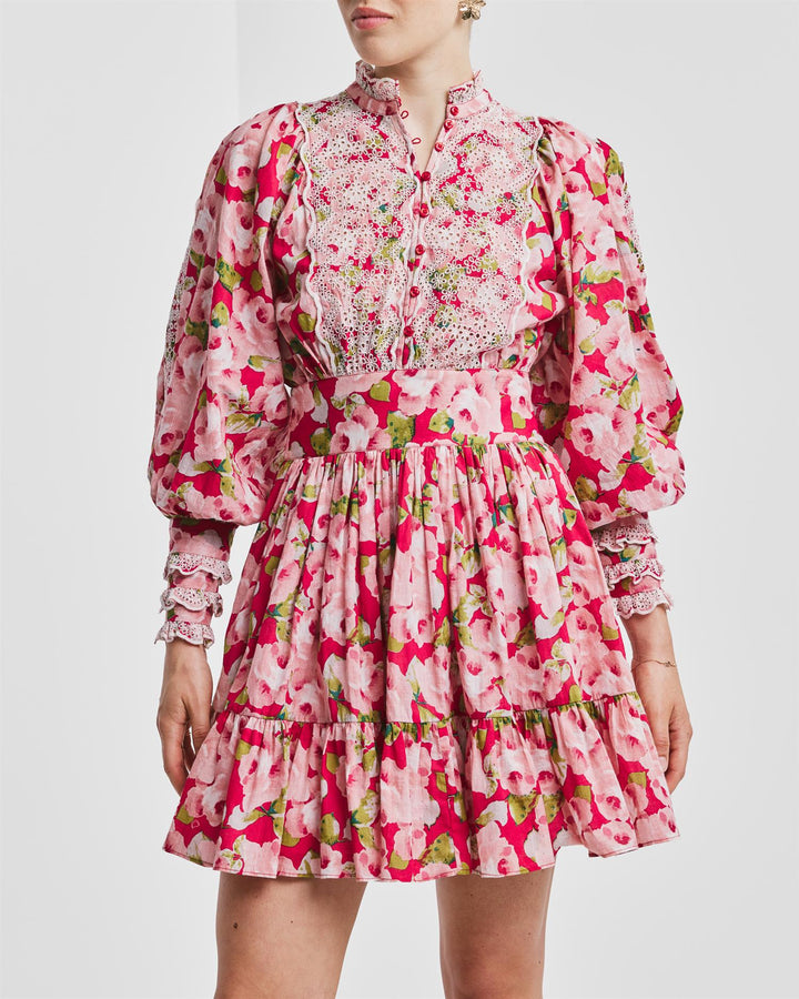 Cotton Slub Mini Dress