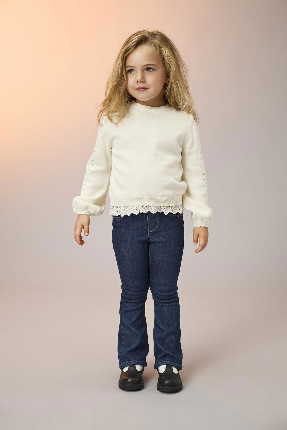 KMGRAIN FLARED JEANS NOOS